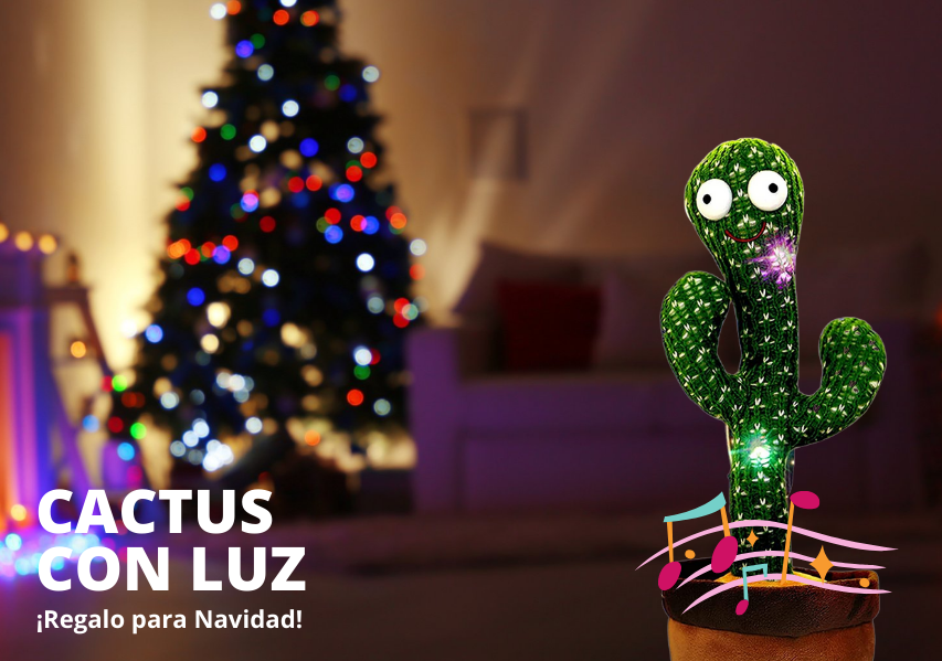 Cactus Bailarín. Juguete Educativo Inteligente