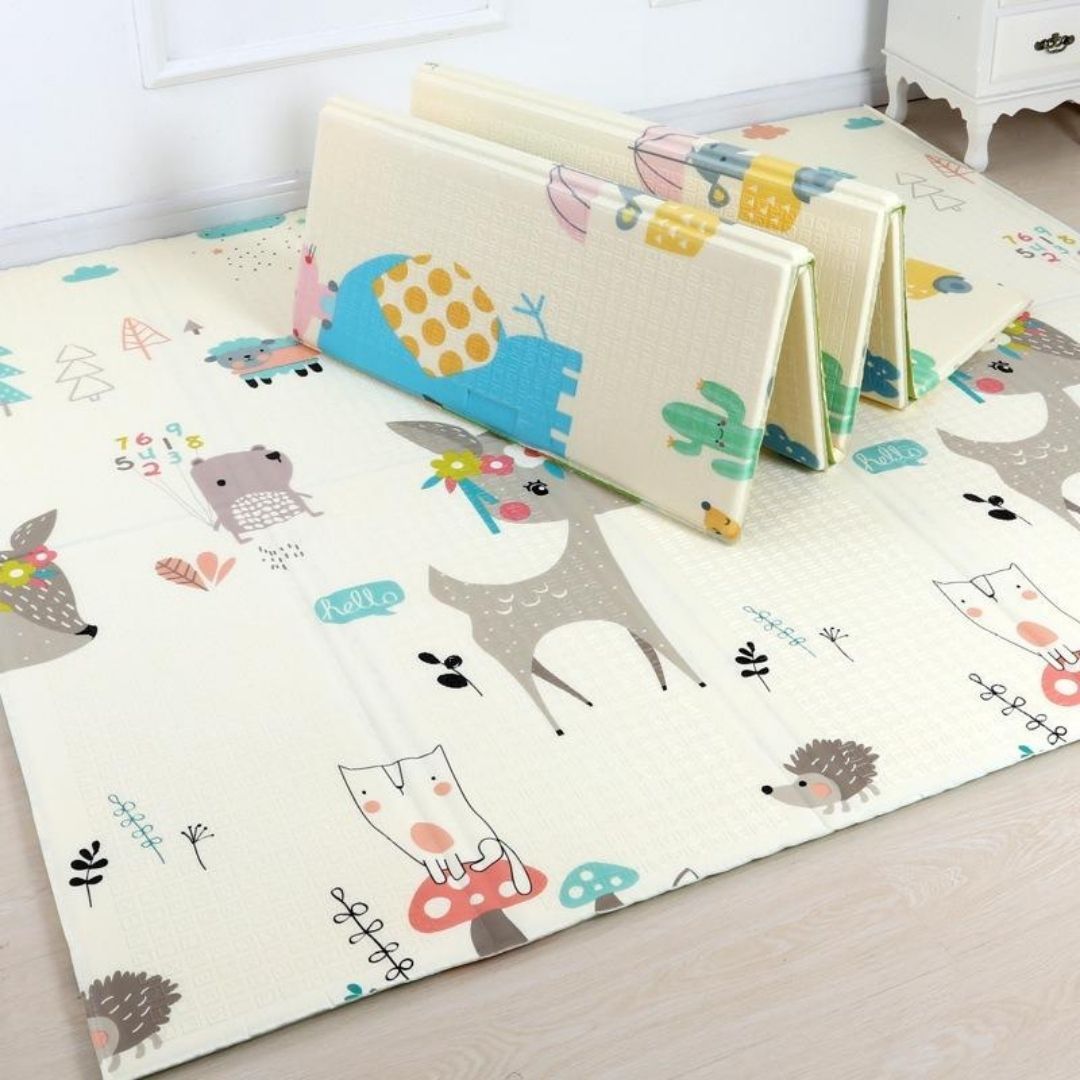 BabyMat™. Alfombra plegable de juegos para bebés.