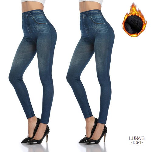 Leggins tejano térmicos push up