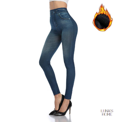 Leggins tejano térmicos push up