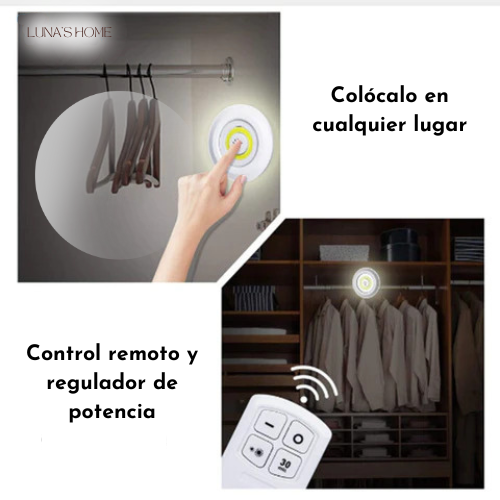 Luces LED de Ahorro con mando